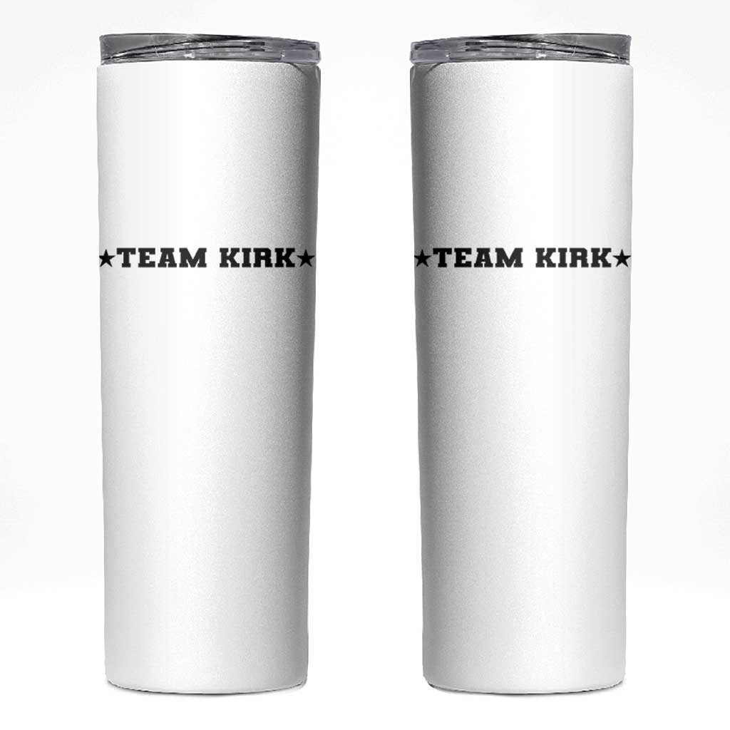 Team Kirk Skinny Tumbler Last Name Funny Surname Team Kirk Family Reunion - Wonder Print Shop