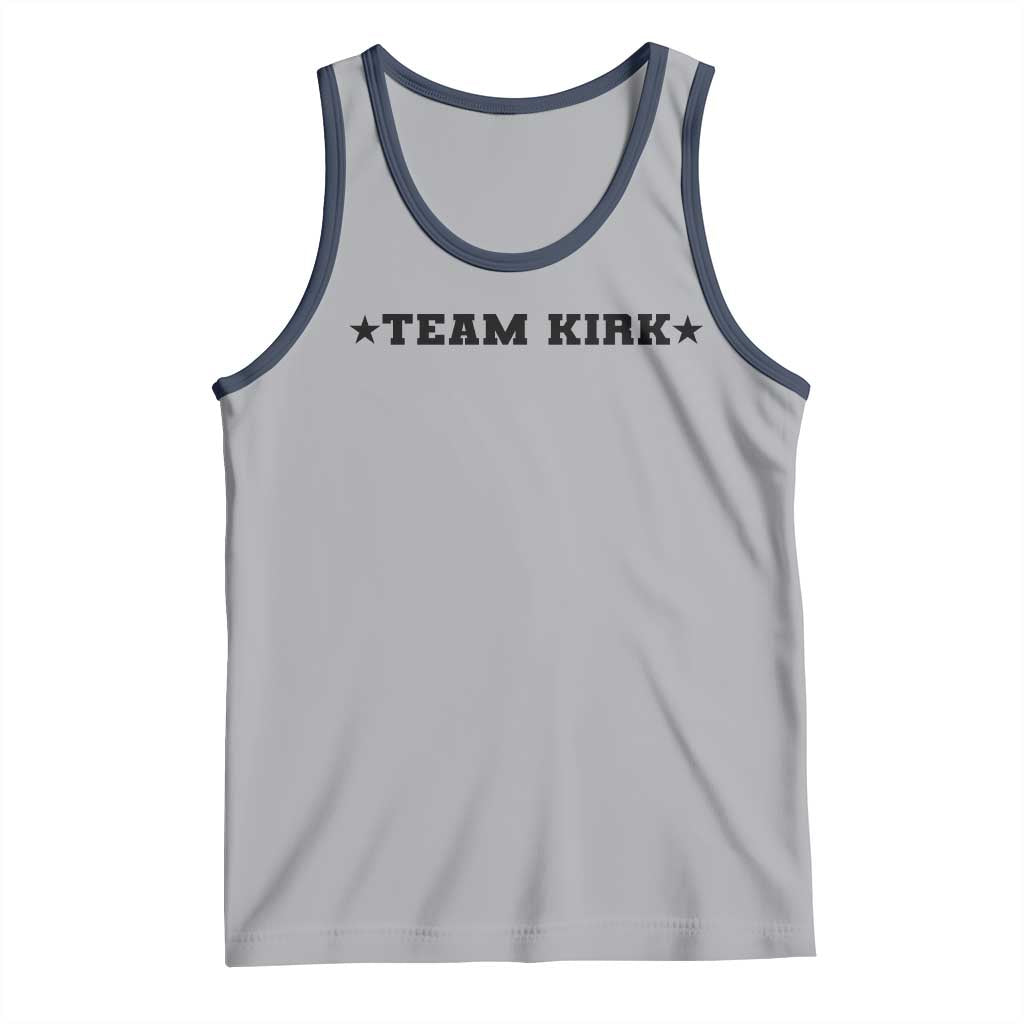 Team Kirk Tank Top Last Name Funny Surname Team Kirk Family Reunion - Wonder Print Shop