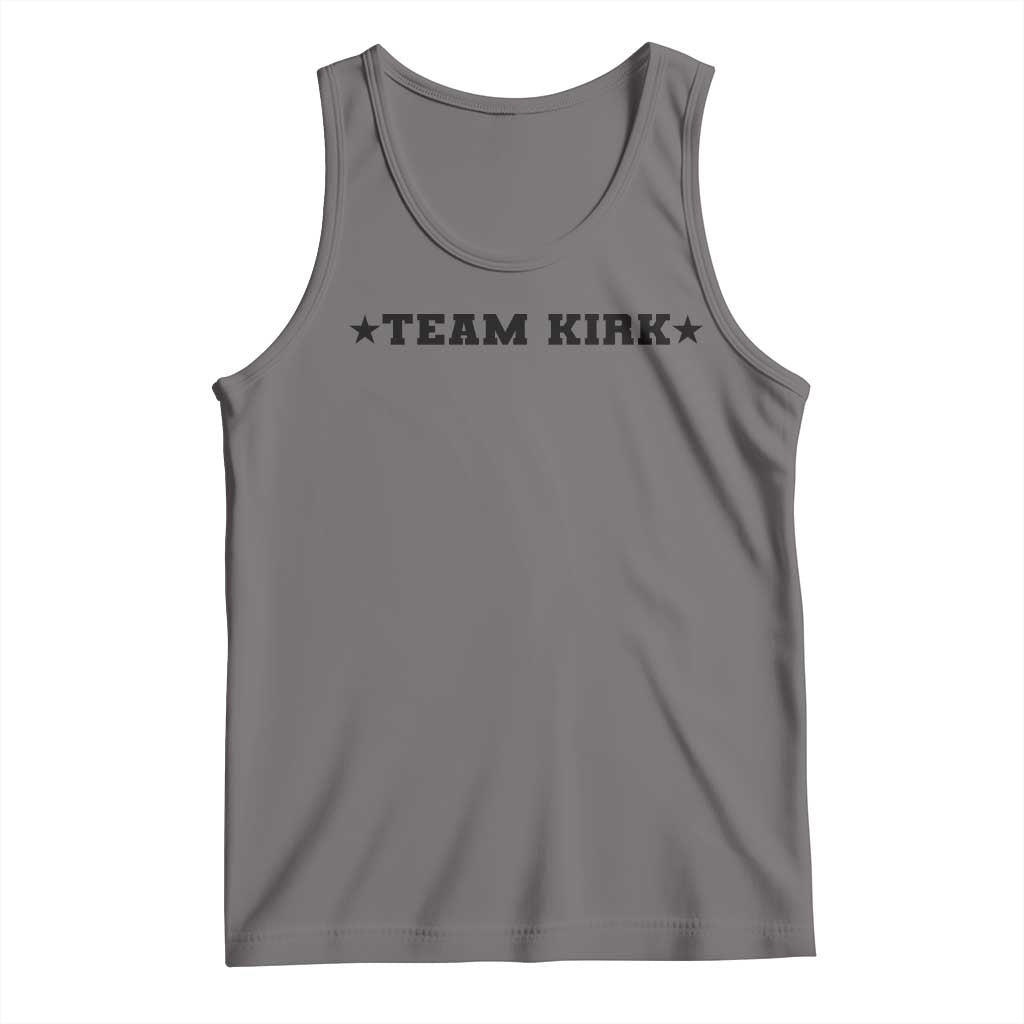 Team Kirk Tank Top Last Name Funny Surname Team Kirk Family Reunion - Wonder Print Shop