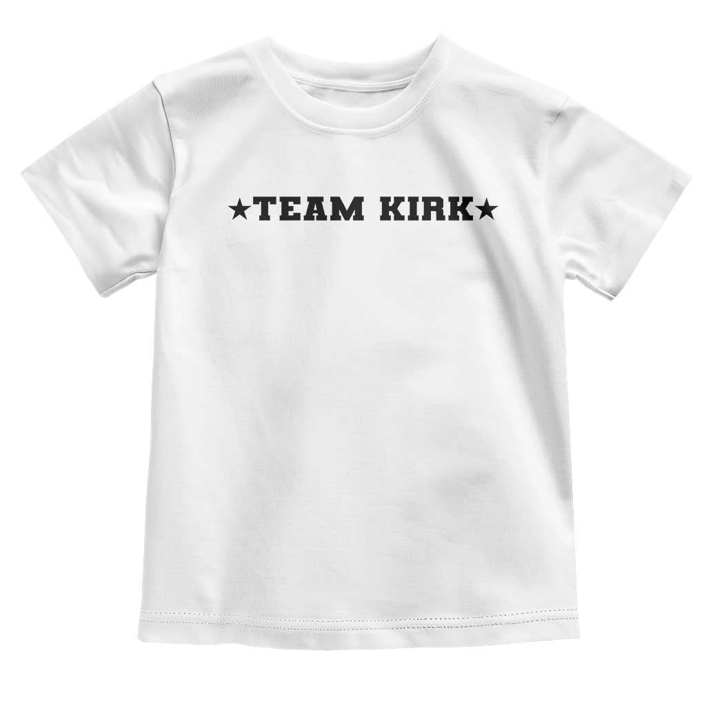 Team Kirk Toddler T Shirt Last Name Funny Surname Team Kirk Family Reunion - Wonder Print Shop