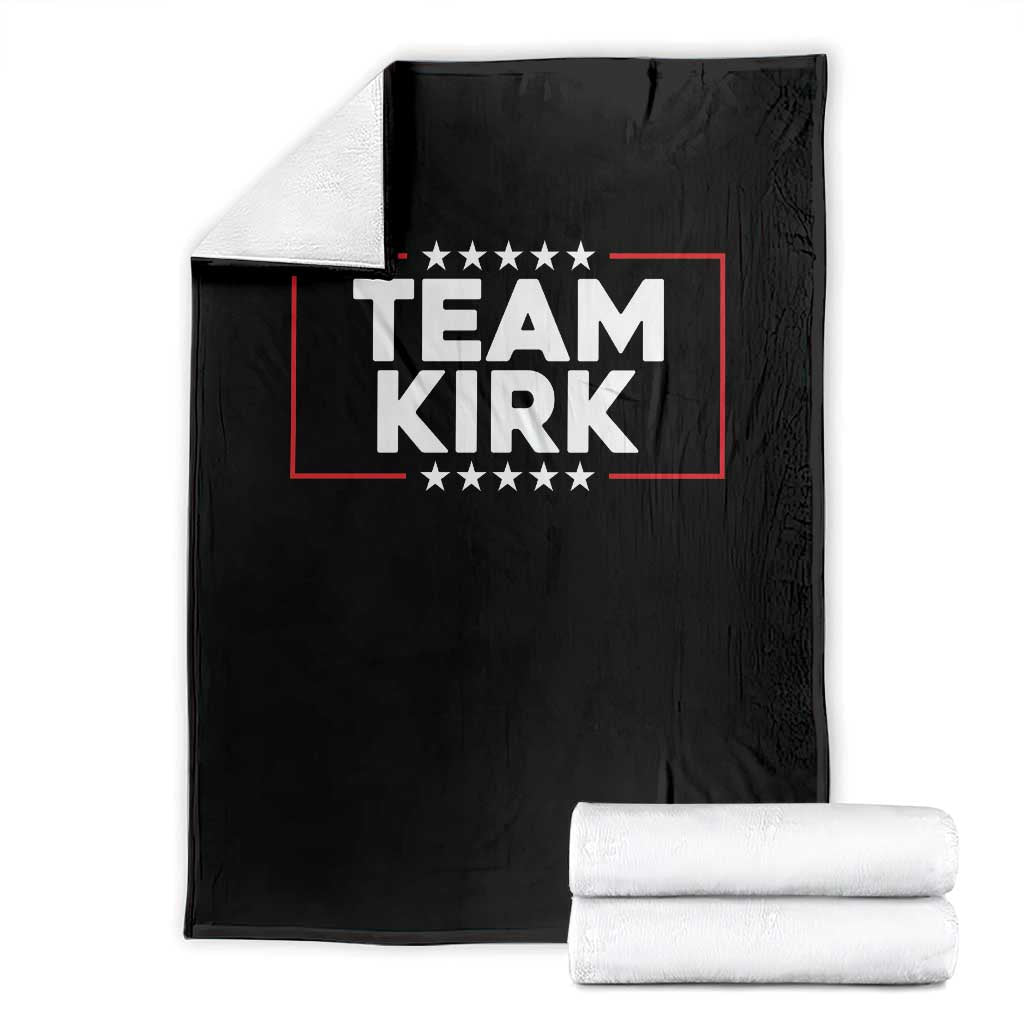 Team Kirk Throw Blanket Last Name Kirk Family Name Matching Member Surname - Wonder Print Shop
