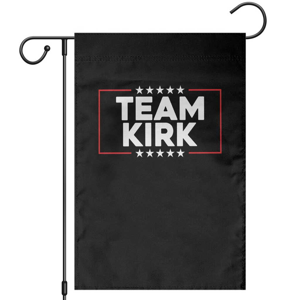 Team Kirk Garden Flag Last Name Kirk Family Name Matching Member Surname - Wonder Print Shop