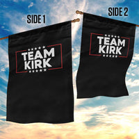 Team Kirk Garden Flag Last Name Kirk Family Name Matching Member Surname - Wonder Print Shop