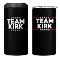 Team Kirk 4 in 1 Can Cooler Tumbler Last Name Kirk Family Name Matching Member Surname - Wonder Print Shop