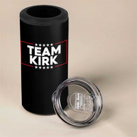 Team Kirk 4 in 1 Can Cooler Tumbler Last Name Kirk Family Name Matching Member Surname - Wonder Print Shop