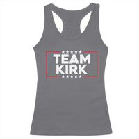 Team Kirk Racerback Tank Top Last Name Kirk Family Name Matching Member Surname - Wonder Print Shop