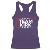 Team Kirk Racerback Tank Top Last Name Kirk Family Name Matching Member Surname - Wonder Print Shop