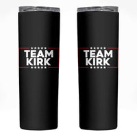 Team Kirk Skinny Tumbler Last Name Kirk Family Name Matching Member Surname - Wonder Print Shop