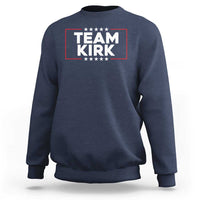 Team Kirk Sweatshirt Last Name Kirk Family Name Matching Member Surname - Wonder Print Shop