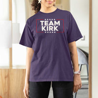 Team Kirk T Shirt For Women Last Name Kirk Family Name Matching Member Surname - Wonder Print Shop