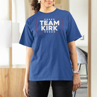 Team Kirk T Shirt For Women Last Name Kirk Family Name Matching Member Surname - Wonder Print Shop