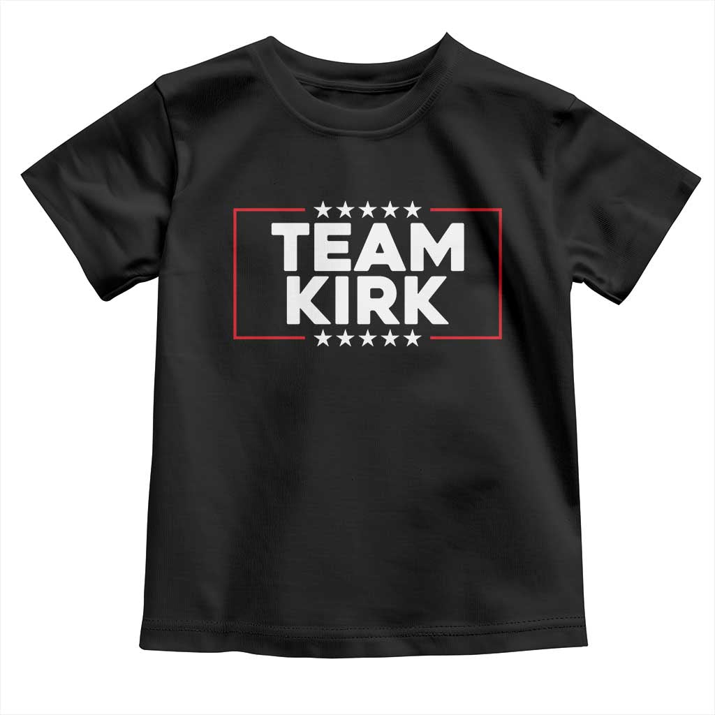 Team Kirk Toddler T Shirt Last Name Kirk Family Name Matching Member Surname - Wonder Print Shop