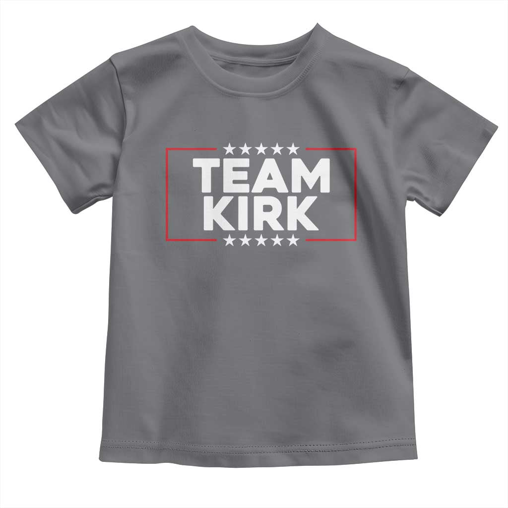 Team Kirk Toddler T Shirt Last Name Kirk Family Name Matching Member Surname - Wonder Print Shop
