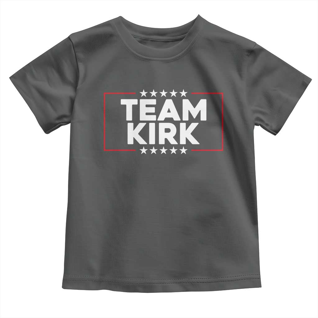 Team Kirk Toddler T Shirt Last Name Kirk Family Name Matching Member Surname - Wonder Print Shop