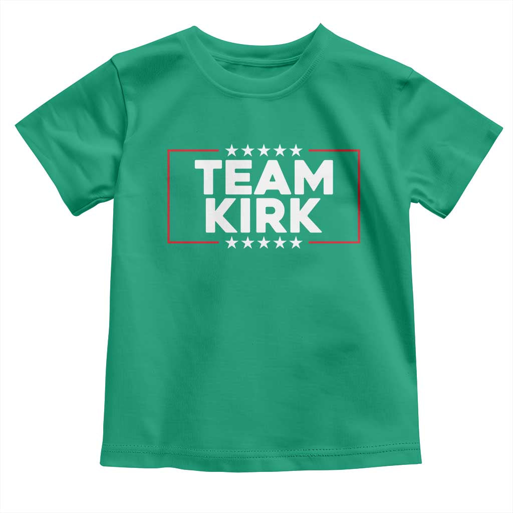 Team Kirk Toddler T Shirt Last Name Kirk Family Name Matching Member Surname - Wonder Print Shop