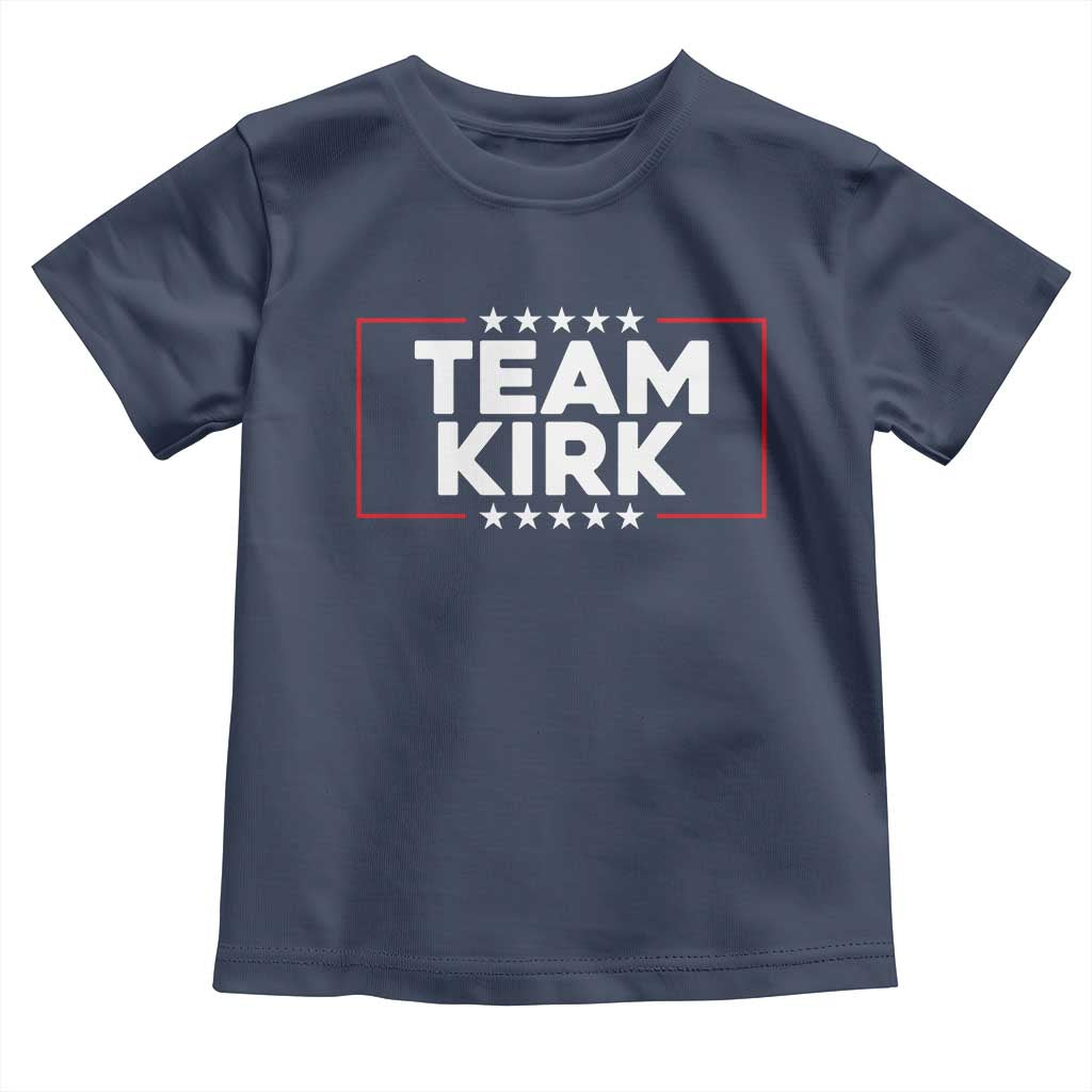 Team Kirk Toddler T Shirt Last Name Kirk Family Name Matching Member Surname - Wonder Print Shop