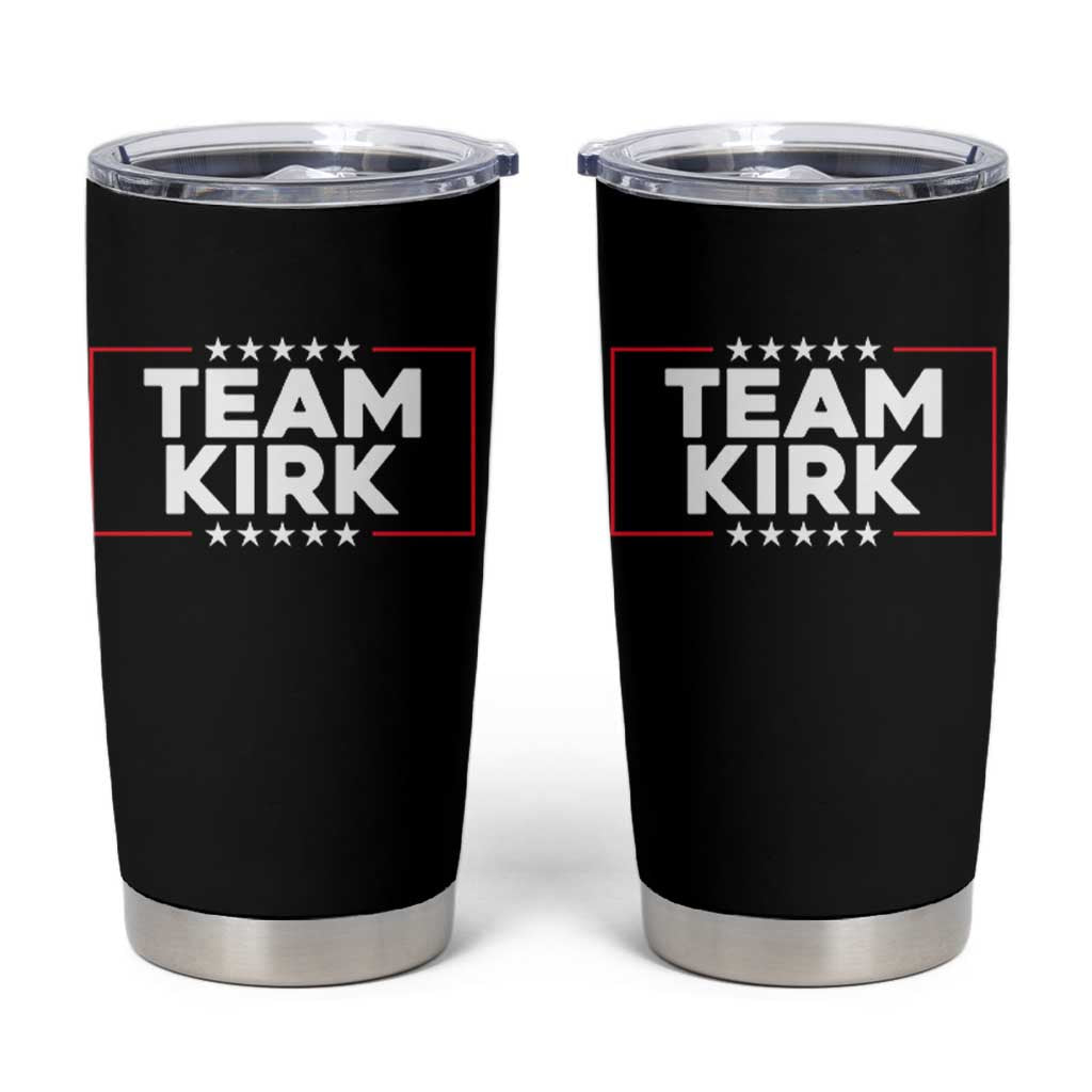 Team Kirk Tumbler Cup Last Name Kirk Family Name Matching Member Surname - Wonder Print Shop