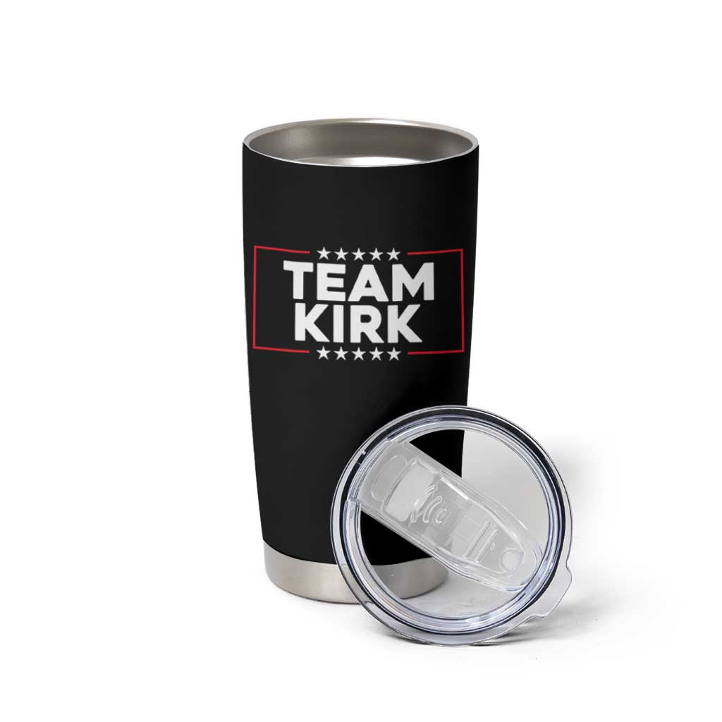 Team Kirk Tumbler Cup Last Name Kirk Family Name Matching Member Surname - Wonder Print Shop