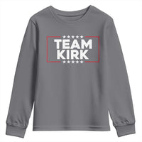 Team Kirk Youth Sweatshirt Last Name Kirk Family Name Matching Member Surname - Wonder Print Shop