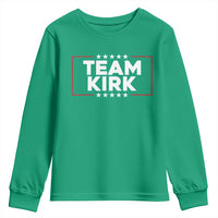 Team Kirk Youth Sweatshirt Last Name Kirk Family Name Matching Member Surname - Wonder Print Shop