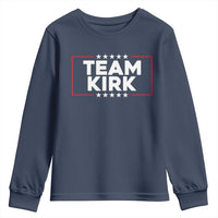 Team Kirk Youth Sweatshirt Last Name Kirk Family Name Matching Member Surname - Wonder Print Shop