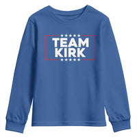 Team Kirk Youth Sweatshirt Last Name Kirk Family Name Matching Member Surname - Wonder Print Shop