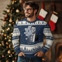 Charlie Kirk Ugly Christmas Sweater Free Speech Memorial Tribute - Wonder Print Shop