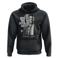 Charlie Kirk Hoodie Free Speech Memorial Tribute - Wonder Print Shop