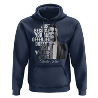 Charlie Kirk Hoodie Free Speech Memorial Tribute - Wonder Print Shop
