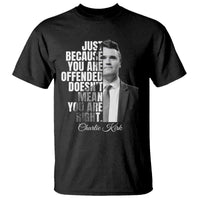 Charlie Kirk T Shirt Free Speech Memorial Tribute - Wonder Print Shop