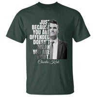 Charlie Kirk T Shirt Free Speech Memorial Tribute - Wonder Print Shop