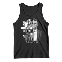 Charlie Kirk Tank Top Free Speech Memorial Tribute - Wonder Print Shop