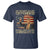 Charlie Kirk Memorial T Shirt Freedom Commemorative USA Flag Tribute - Wonder Print Shop