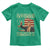 Charlie Kirk Memorial Toddler T Shirt Freedom Commemorative USA Flag Tribute - Wonder Print Shop