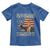 Charlie Kirk Memorial Toddler T Shirt Freedom Commemorative USA Flag Tribute - Wonder Print Shop