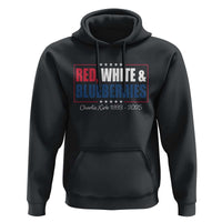 Red White Blueberries Hoodie Charlie Kirk Inspired Patriotic Memorial Freedom - Wonder Print Shop