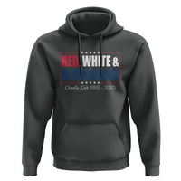 Red White Blueberries Hoodie Charlie Kirk Inspired Patriotic Memorial Freedom - Wonder Print Shop