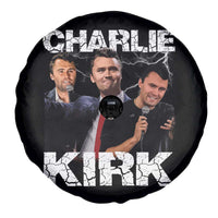 Charlie Kirk Spare Tire Cover Freedom Speech A True Patriot Tribute Bootleg - Wonder Print Shop