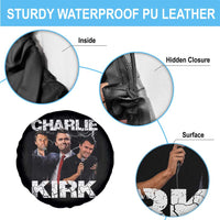 Charlie Kirk Spare Tire Cover Freedom Speech A True Patriot Tribute Bootleg - Wonder Print Shop