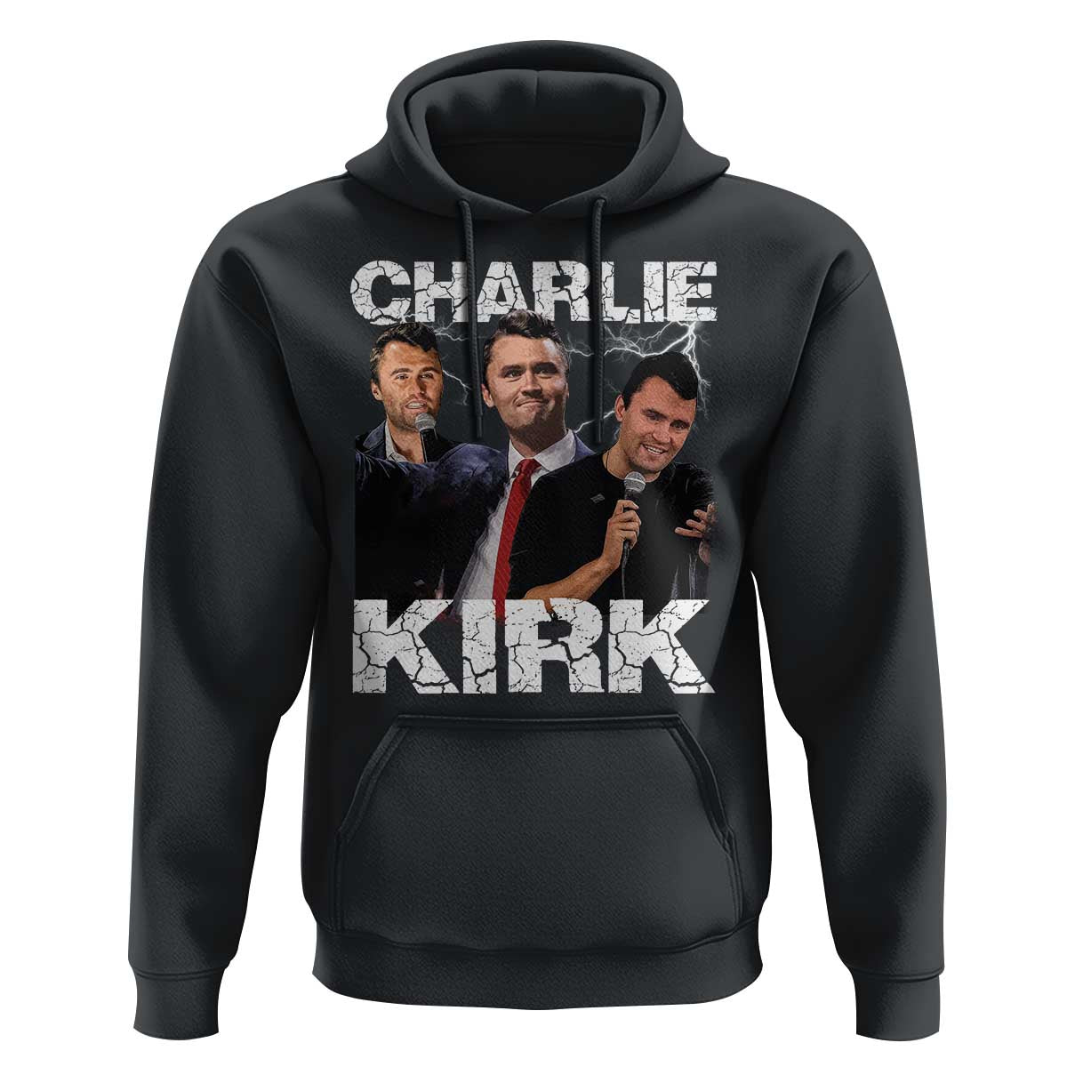 Charlie Kirk Hoodie Freedom Speech A True Patriot Tribute Bootleg - Wonder Print Shop