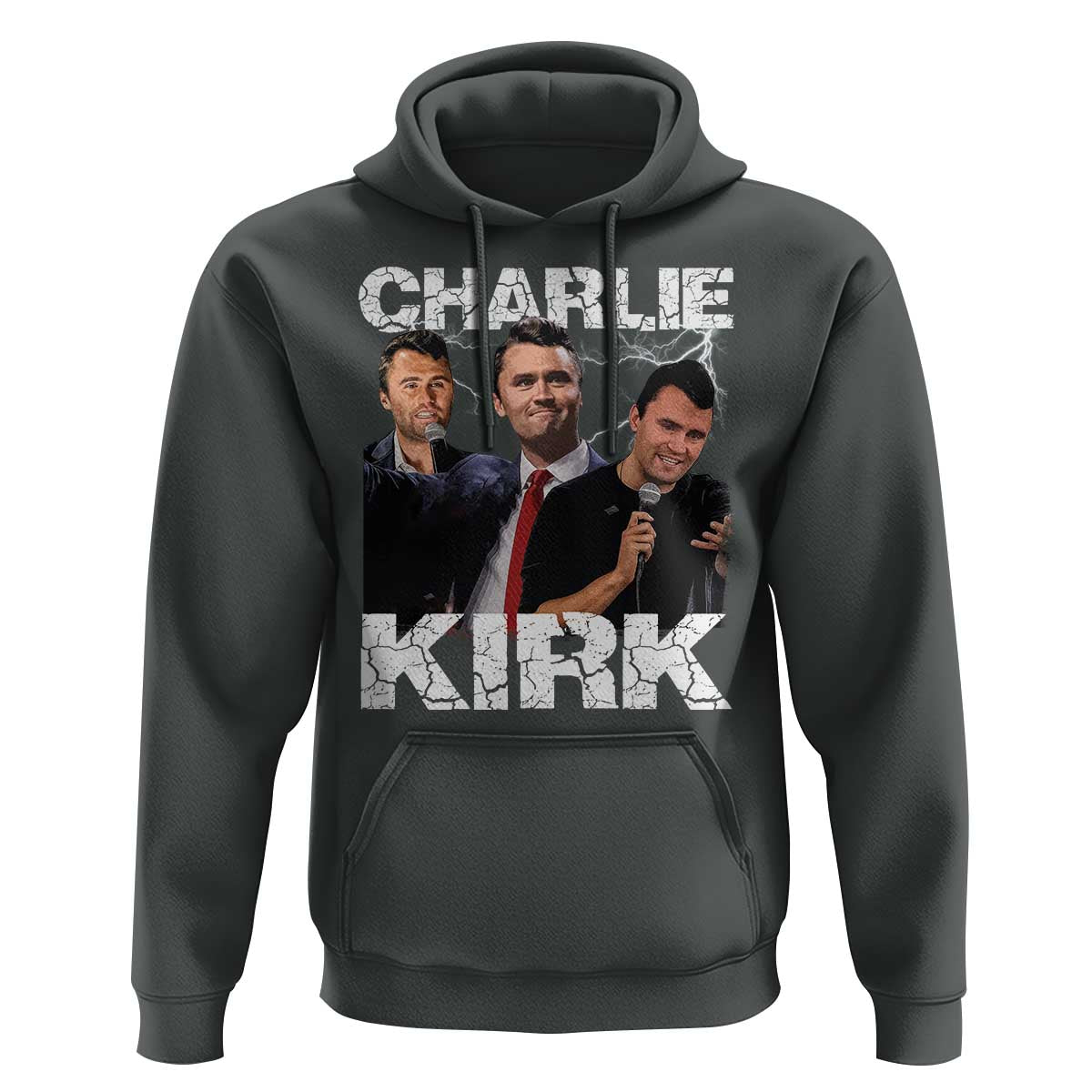Charlie Kirk Hoodie Freedom Speech A True Patriot Tribute Bootleg - Wonder Print Shop