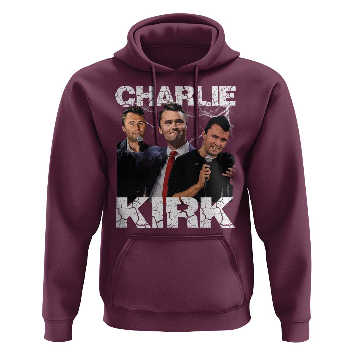 Charlie Kirk Hoodie Freedom Speech A True Patriot Tribute Bootleg - Wonder Print Shop
