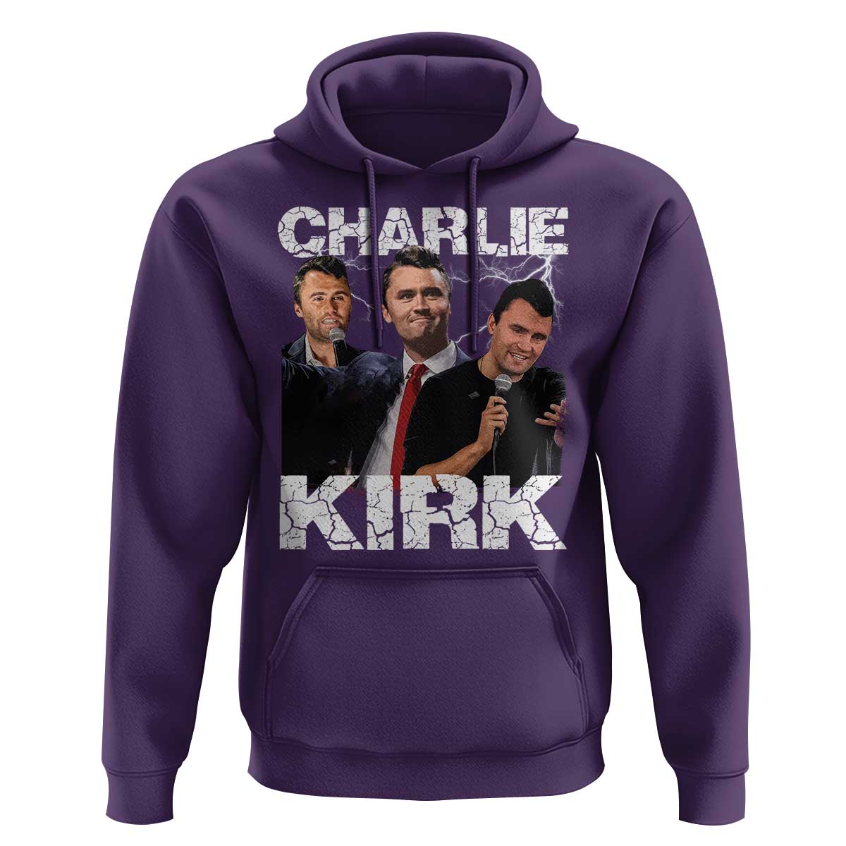 Charlie Kirk Hoodie Freedom Speech A True Patriot Tribute Bootleg - Wonder Print Shop