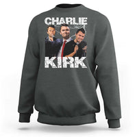 Charlie Kirk Sweatshirt Freedom Speech A True Patriot Tribute Bootleg - Wonder Print Shop