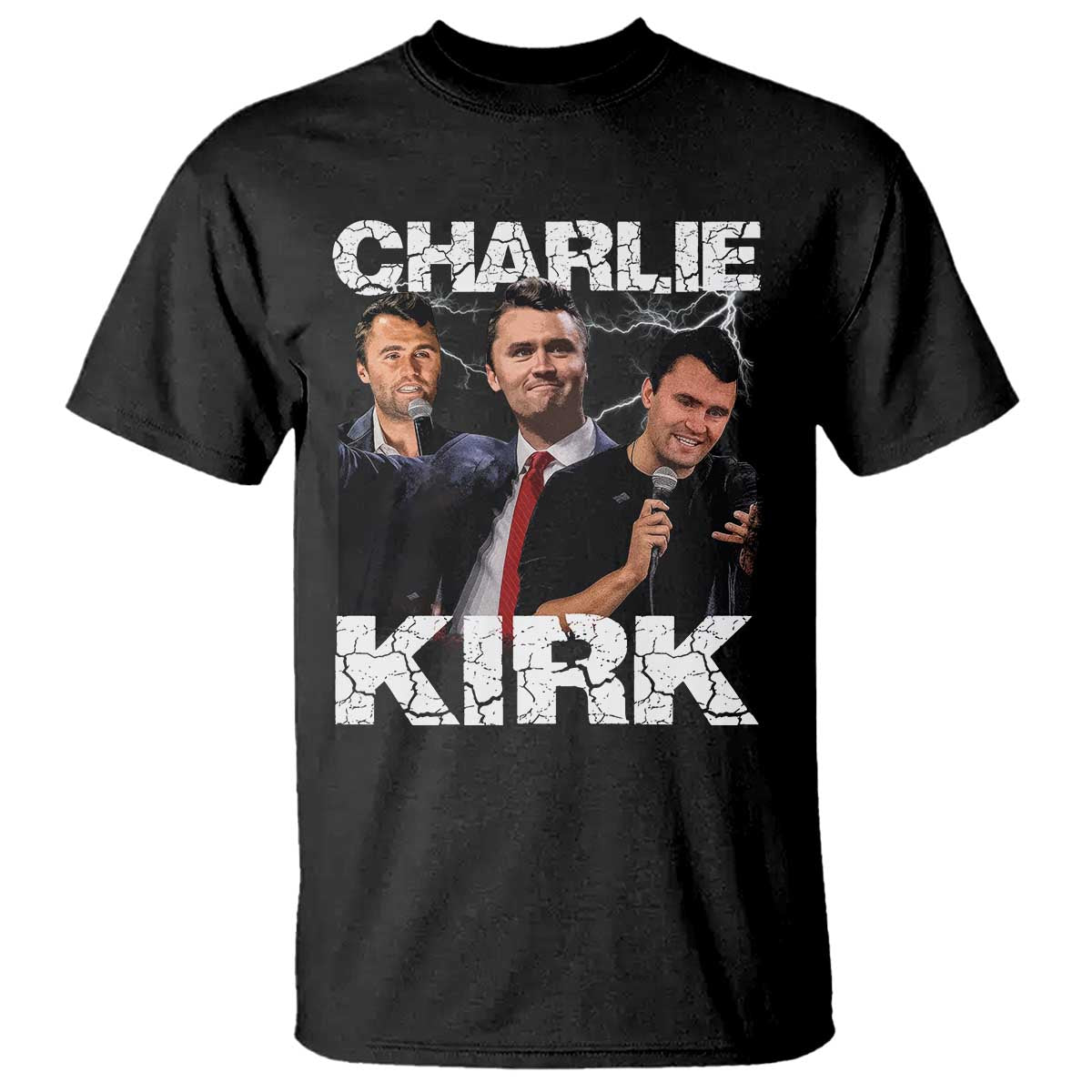 Charlie Kirk T Shirt Freedom Speech A True Patriot Tribute Bootleg - Wonder Print Shop