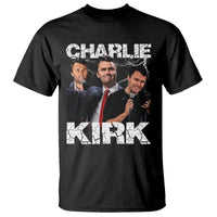 Charlie Kirk T Shirt Freedom Speech A True Patriot Tribute Bootleg - Wonder Print Shop