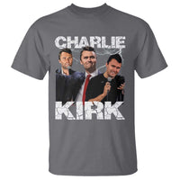 Charlie Kirk T Shirt Freedom Speech A True Patriot Tribute Bootleg - Wonder Print Shop