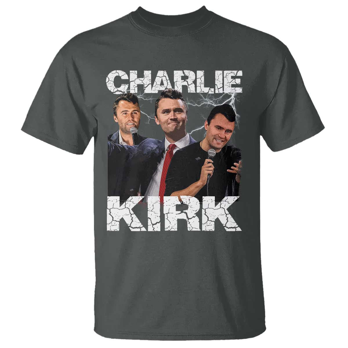 Charlie Kirk T Shirt Freedom Speech A True Patriot Tribute Bootleg - Wonder Print Shop