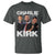 Charlie Kirk T Shirt Freedom Speech A True Patriot Tribute Bootleg - Wonder Print Shop