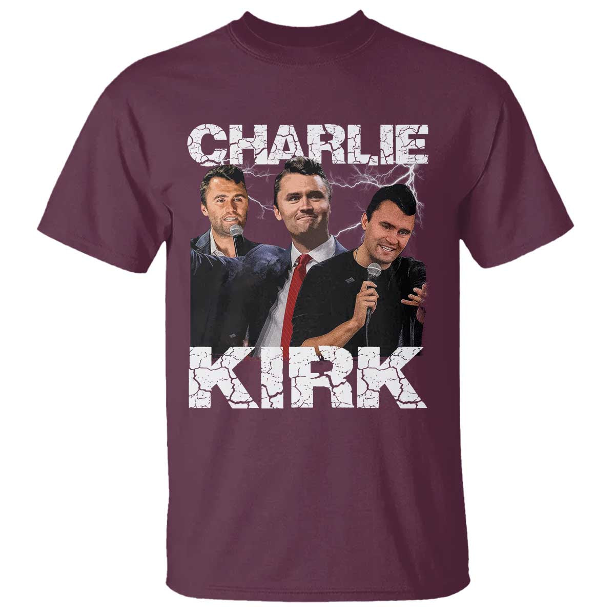 Charlie Kirk T Shirt Freedom Speech A True Patriot Tribute Bootleg - Wonder Print Shop